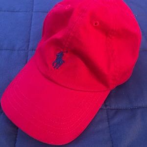 Red Polo Ralph Lauren Hat